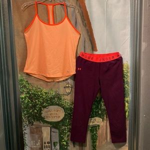 Under Armour leggings set